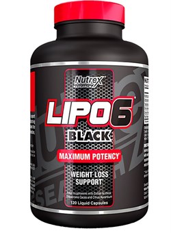 NUTREX Lipo 6 Black 120 капс. - фото 5038