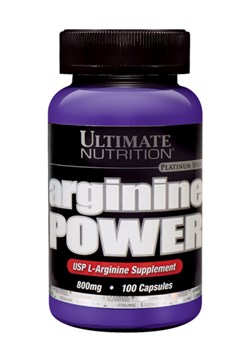 Ultimate Nutrition Arginine Power 800 mg, 100 капс. 1844 - фото 5152