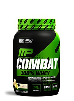 MusclePharm, Combat 100% Whey Protein 0,9 кг. 2004 - фото 5412