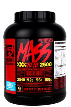 Mutant Mass XXXTREME 2500,  3,2 кг. - фото 5648