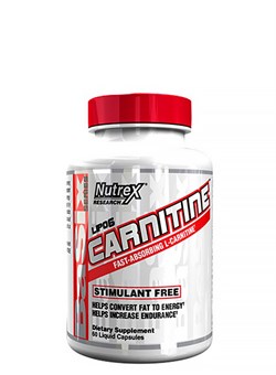 NUTREX Lipo 6 Carnitine, 60 caps - фото 5799