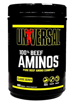 UNIVERSAL 100% Beef Aminos, 400 Таб. - фото 5805