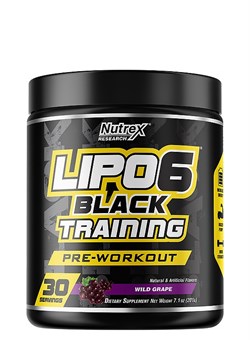 NUTREX	Lipo 6 Black TRAINING 1 Порция 2217 - фото 5827