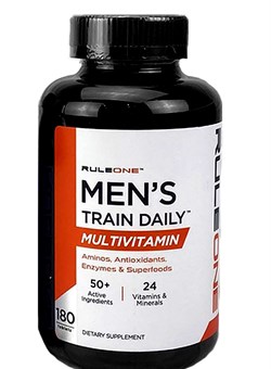 RULE 1 R1 Men's Train Daily Sports Multi-Vitamin 180 Табл. - фото 5948