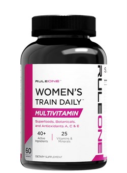RULE 1 R1 Women Train Daily Sports multivitamin, 60 таб. 2326 - фото 6004