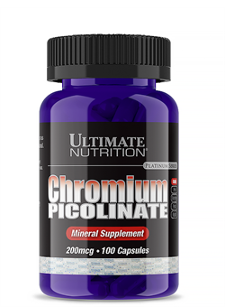 ULTIMATE Chromium Picolinate 200 mcg. 100 caps. - фото 6014