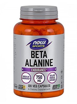 NOW Beta Alanine  750 mg, 120 caps. 2368 - фото 6072