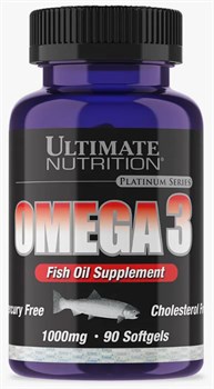 ULTIMATE	Omega-3  1000 mg. 90 капс 2387 - фото 6103