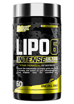 NUTREX	Lipo 6 Black Ultra Concentrated INTENSE, 60 caps. 2146 - фото 6136