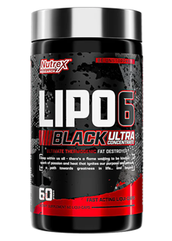NUTREX	Lipo 6 Black Ultra Concentrated, 60 caps. 1890 - фото 6137