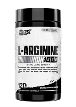 NUTREX	L Arginine 1000,   120 caps. 2408 - фото 6146