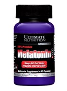 ULTIMATE PREMIUM MELATONIN 3 мг, 60 капс. 2008