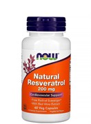 NOW Reservatol 200mg. 60 caps.