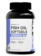 R1 Omega-3 Fish Oil,  100 caps