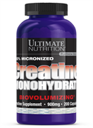 ULTIMATE 100% Micronized Creatine Monohydrate 900mg.,  200 caps.