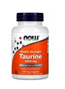 NOW Taurine 1000 mg, 100 caps.