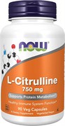 NOW L-Citrulline 750 MG, 90 CAPS. 2380